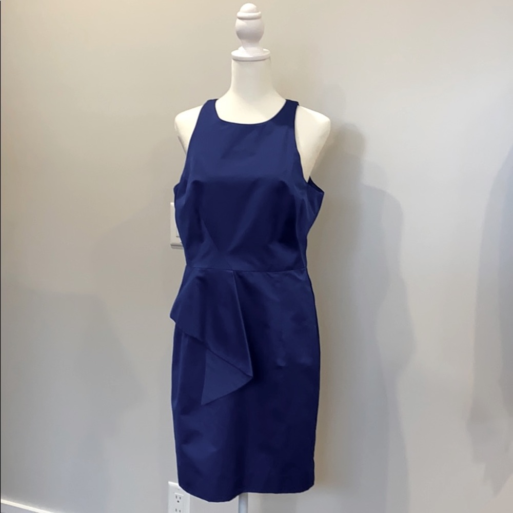 Milly blue cocktail dress never worn Sz 8